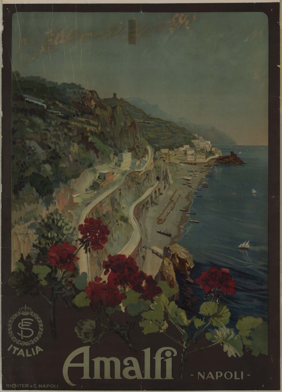 Amalfi stampa grafica